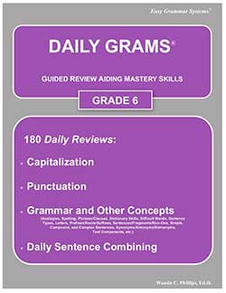 Daily Grams 6 Teacher Text 9780936981314