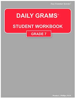 Daily Grams 7 Student Workbook 9780936981376