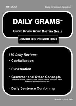 Daily Grams Jr. and Sr. High Text 9780936981055