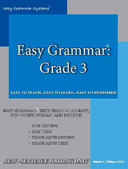 Easy Grammar 3 Teacher Text By Wanda Phillips, Publisher: Easy Grammar Systems 9780936981420