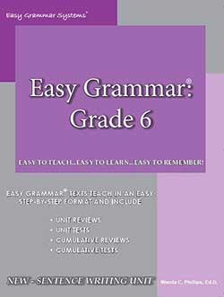 Easy Grammar Grade 6 Teacher Text 9780936981444