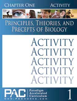 Principles, Theories and Precepts of Biology Activity Booklet Set