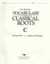 Vocabulary From Classical Roots C Test