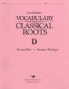 Vocabulary from the Classical Roots D Tests