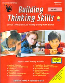 Building Thinking Skills Level 1 and Answer Guide 9781601441492