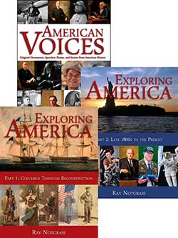 Exploring America Set by Notgrass Company