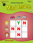 Critical Thinking Mind Benders Book 2 Mind Benders Book 2 By Michael Baker 9780894558733
