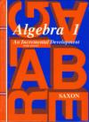 Saxon Algebra 1 Textbook 9781565771239