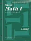 Saxon Math 1 Workbooks Saxon Math 1 Workbooks and Fact Cards 9780939798810