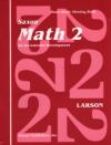 Saxon Math 2 Meeting Book Saxon Math 2 Meeting Book 9781565770232