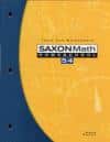 Saxon Math 54 Homeschool Tests and Worksheets 3rd Edition Saxon Math 54 Homeschool Tests and Worksheets 9781591413219