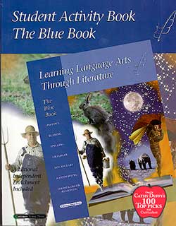 Blue Book Student Activity Book Learning Language Arts Through Literature