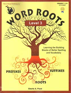 the critical thinking company word roots Word roots lv 4 (ctb3754) students learn the meaning and spelling of roots, prefixes, and suffixes commonly used in english learning these word elements dramatically improves spelling and the ability to decode unfamiliar word. the critical thinking company word roots Word roots lv 4 (ctb3754) students learn the meaning and spelling of roots, prefixes, and suffixes commonly used in english learning these word elements dramatically improves spelling and the ability to decode unfamiliar word.