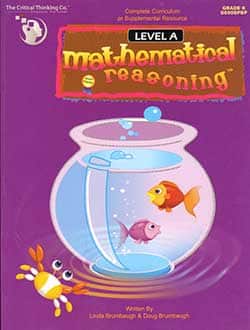 Mathematical Reasoning Level A Mathematical Reasoning Level A 9780894558849 by Critical Thinking Company