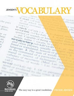 Jensen's Vocabulary Course Jensen's Vocabulary by Frode Jensen 9780890519950 Publisher: Master Books